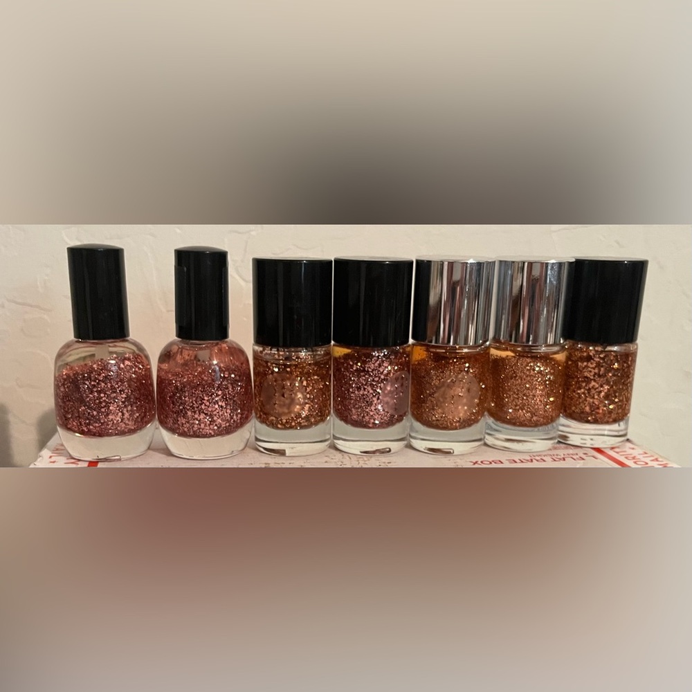 17Various Glitter Nail Polish